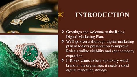 rolex content editro|rolex digital marketing.